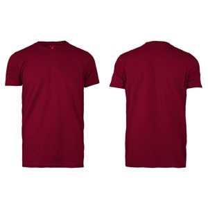 T-shirt TBK01 Bisiklet Yaka Kısa Kol - Lacivert - M