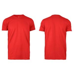 T-shirt TBK01 Bisiklet Yaka Kısa Kol - Lacivert - M
