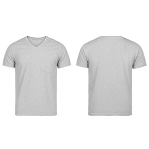 T-shirt TVK01 V Yaka Kısa Kol - Grimelanj - M