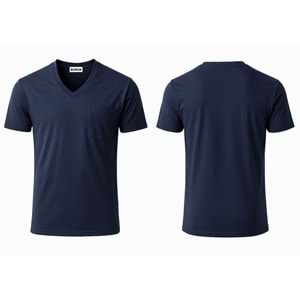 T-shirt TVK01 V Yaka Kısa Kol - Grimelanj - M