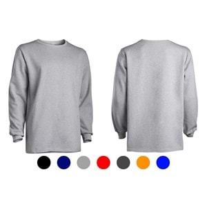 Sweatshirt SBU30 Bisiklet Yaka - Saks Mavi - XXS