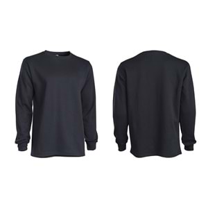 Sweatshirt SBU30 Bisiklet Yaka - Saks Mavi - XXS