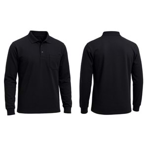 Sweatshirt SPU30 Polo Yaka - Lacivert - L