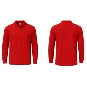 Sweatshirt SPU30 Polo Yaka - Lacivert - L