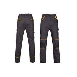 Pantolon PAN45 - Antrasit-Neon Yeşil - L