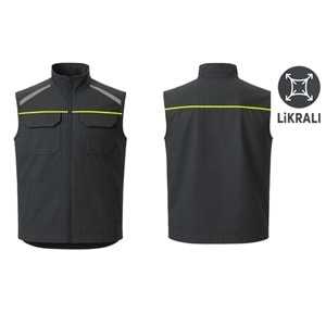 Yelek YEZ43 - Antrasit.Füme - XL