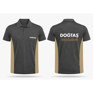 T-shirt TPK02-30 Dogtas Kelebek Montor - Antrasit.Füme - XS