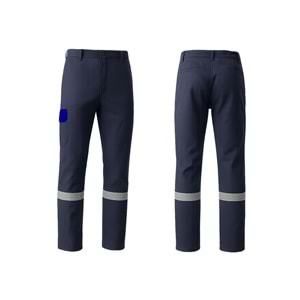 Pantolon PAN40-01 - Lacivert-Gri - M