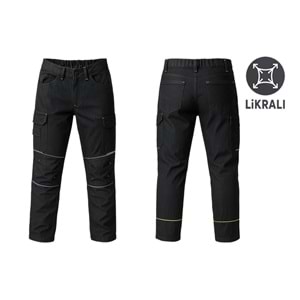 Pantolon PAN43-01 - Antrasit-Neon Sarı - XL