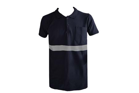 Borolx - Pike T-shirt Bel Fosforlu - Lacivert - XXS