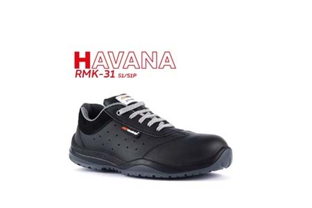 Mekap İş Ayakkabısı - Havana Rmk-31 Black S1