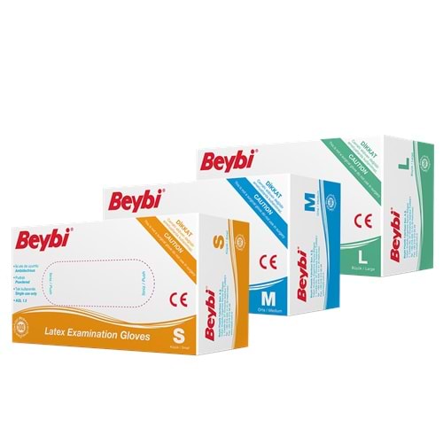 Beybi İş Eldiveni - Latex Pudralı