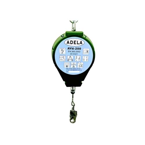 Adela Geri Sarımlı Düşüş Durdurucu 20m RFA-200