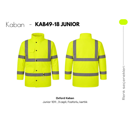 Kaban KAB49-18 Junior - Neon Sarı