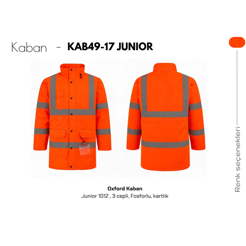 Kaban KAB49-17 Junior - Neon Turuncu - L