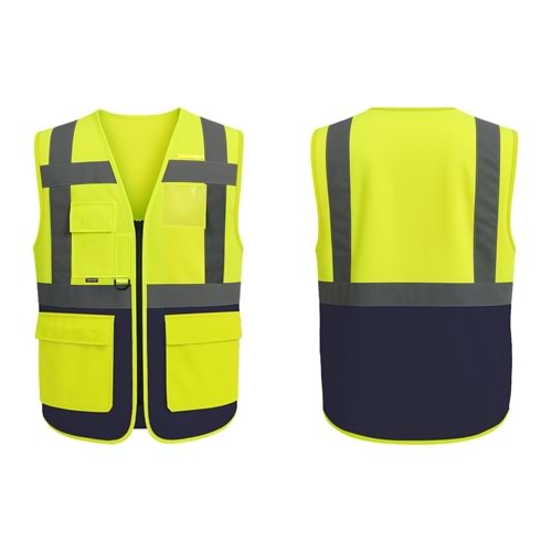 Univest İkaz Yeleği - Mühendis Tipi UW 211