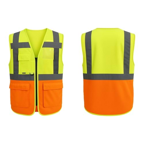 Univest İkaz Yeleği - Mühendis Tipi UW 213