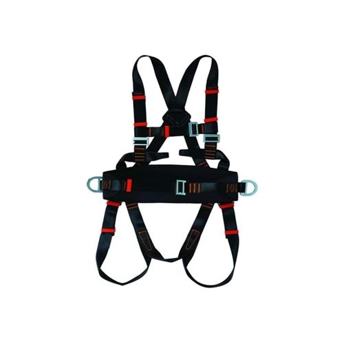 Karam Paraşüt Tipi Emniyet Kemeri Önden Bağlantılı Statik Halatlı - KP 36