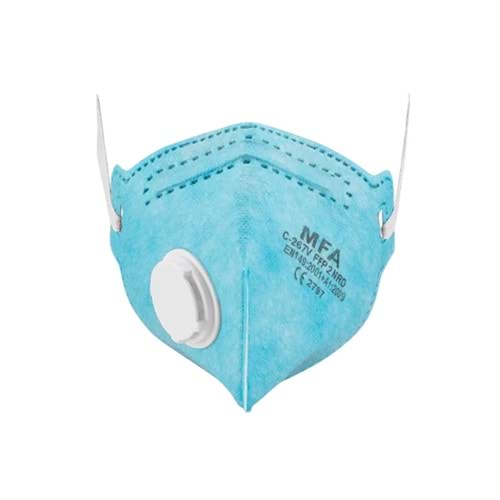 Mfa Solunum Koruyucu C-267V FFP2 NR D Ventilli Maske
