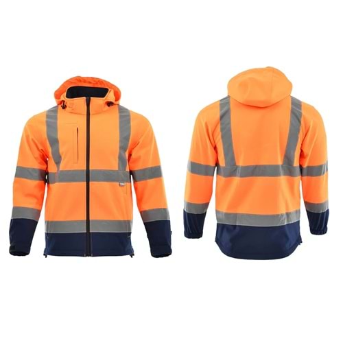 Mont Sara HI-VIZ Drogowiec Softshell