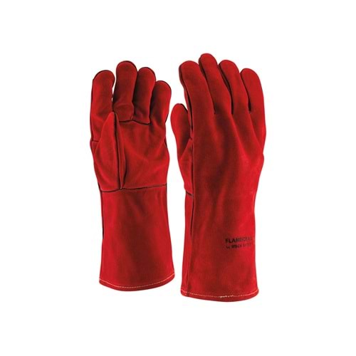 Rock Safety İş Eldiveni - Welder Flamefox-R-GA Kaynakçı Kırmızı