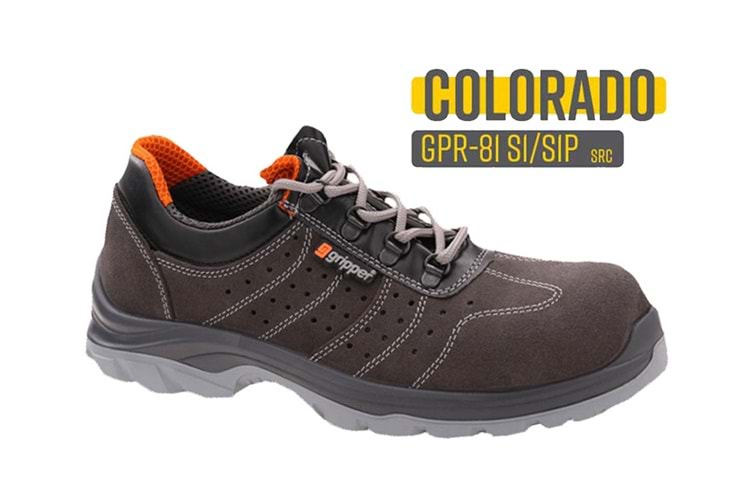 Gripper İş Ayakkabısı - Colorado Gpr-81 S1 Dark Gray
