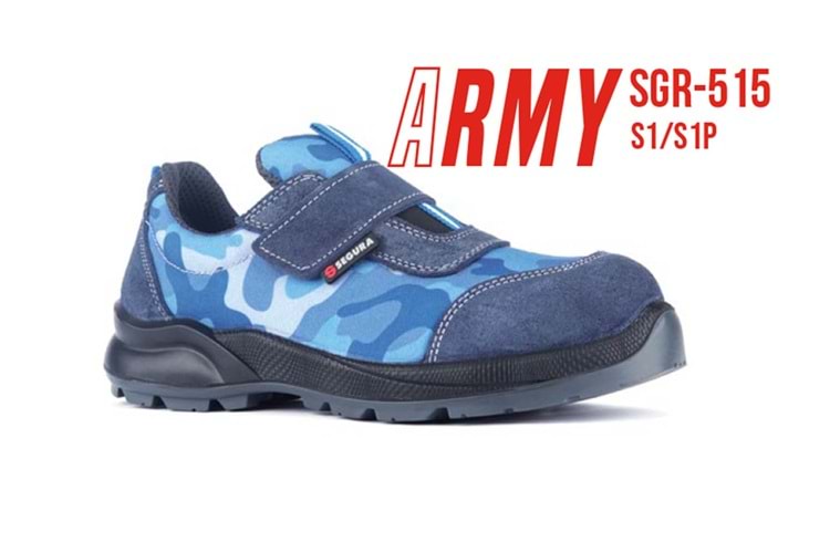 Segura İş Ayakkabısı - Army Sgr-515 S1 Mavi