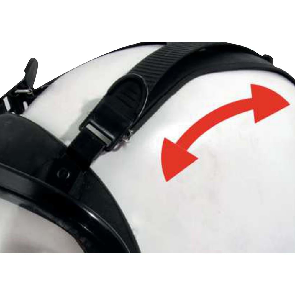 Deltaplus Yarım Maske - M9300NO-MASQUE COMPLET STRAP GALAXY