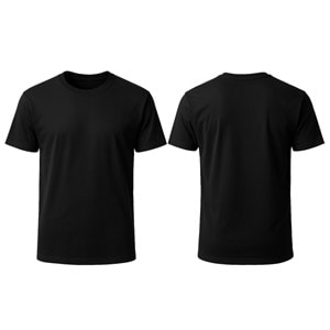 T-shirt TBK02 Bisiklet Yaka Kısa Kol - Lacivert - L