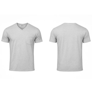 T-shirt TVK01 V Yaka Kısa Kol - Grimelanj - M