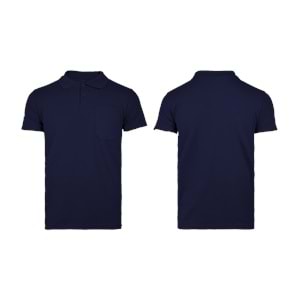 T-shirt TPK10 Polo Yaka Kısa Kol - Lacivert - S