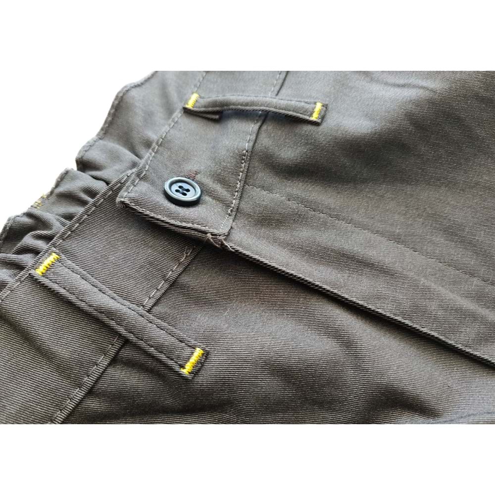 Pantolon PAN45-01 - Antrasit-Sarı - L