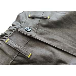 Pantolon PAN45-01 - Antrasit-Sarı - L