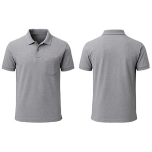 T-shirt TPK01 Polo Yaka Kısa Kol - Lacivert - M