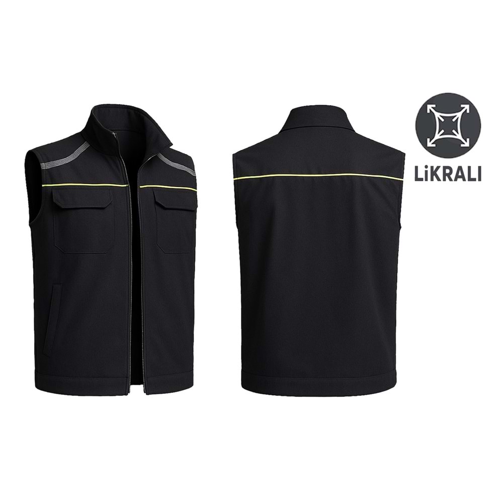 Yelek YEZ43 - Antrasit.Füme - XL