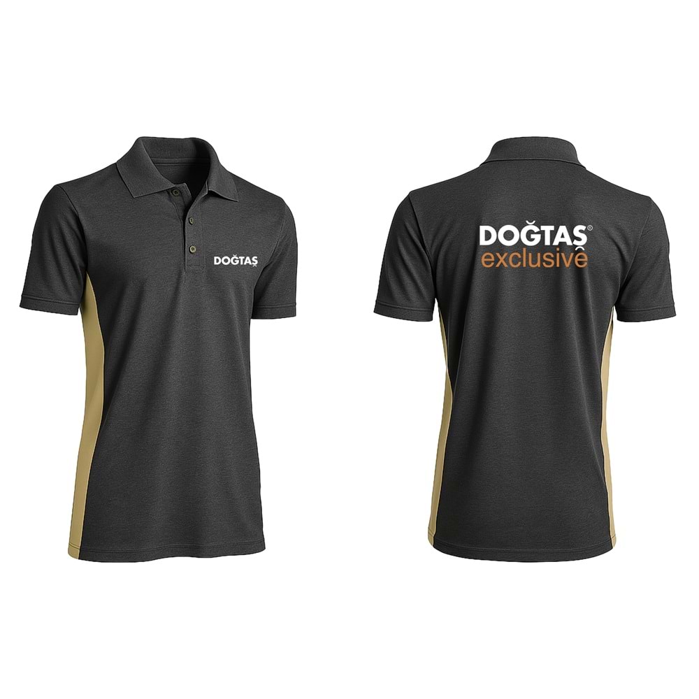 Doğtaş Montör T-Shirt - Antrasit.Füme - XXS