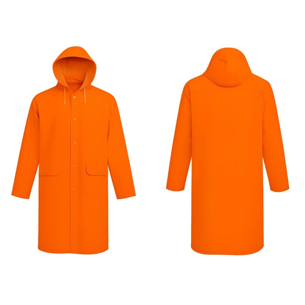 Yağmurluk Pvc - Lacivert - XXL