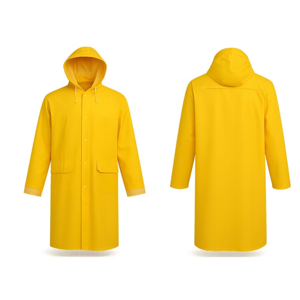 Yağmurluk Pvc - Lacivert - XXL