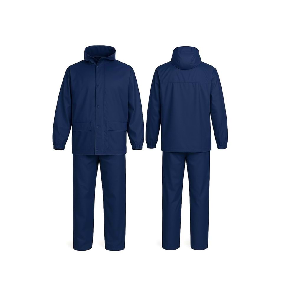 Yağmurluk İmperteks Takım - Lacivert - XL