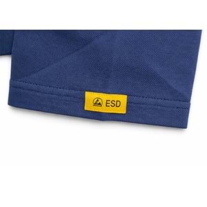 T-shirt TPK61-01 Polo Yaka ESD - Beyaz - S