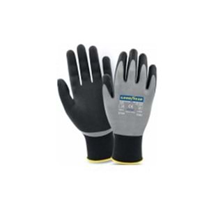 Goodyear İş Eldiveni - 2715(45-527) Tam Kaplı Sanding Bordo - 8