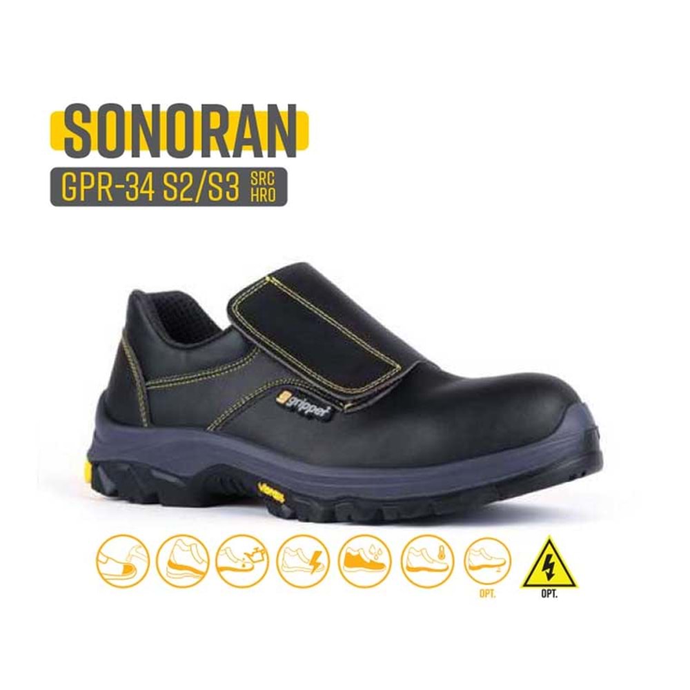 Gripper İş Ayakkabısı - Sonoran Gpr-34R S2 Hro Barton - 43