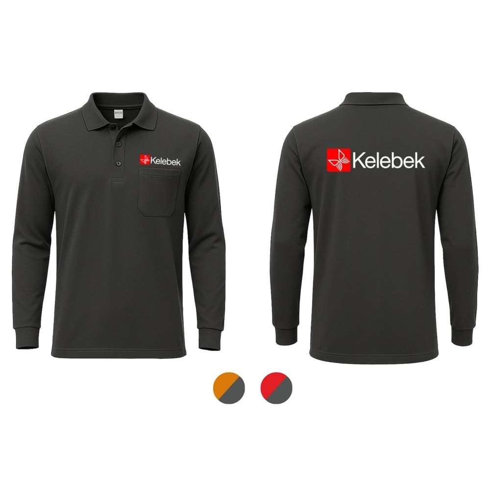 Sweatshirt Dogtas Kelebek Montor - Antrasit.Füme - L
