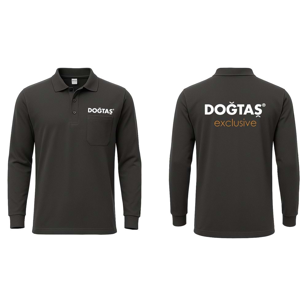 Sweatshirt Dogtas Kelebek Montor - Antrasit.Füme - L