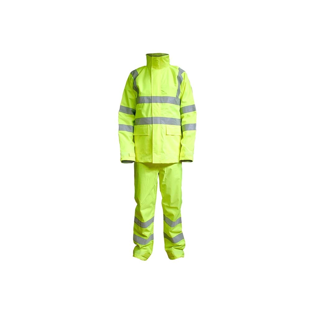 Probody Yağmurluk - Takım 300 D Oxford Neon Sarı - L